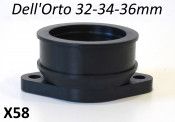 manifold Flanged rubber 32-36mm